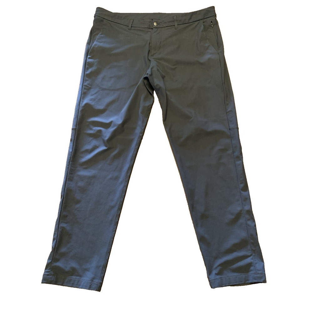 Lululemon ABC Pants Men's original tag size 38 (Actual 39"X30" ) Gray Charcoal